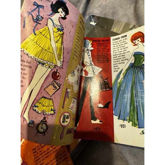 1962 BARBIE Best Friend MIDGE Doll  Original Box w/‎ Papers- VINTAGE Mattel #860 - Picture 8 of 11